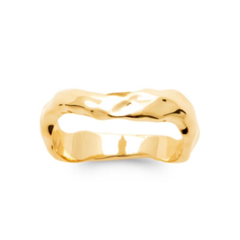 Coque de Nacre Bague plaqué or 20002000
