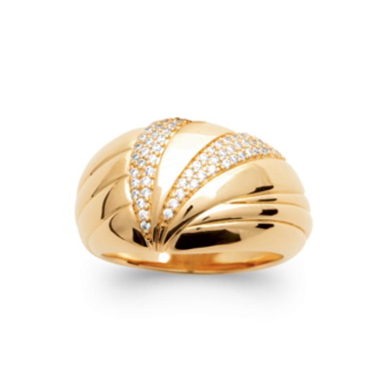 Coque de Nacre Bague plaqué or 2999810