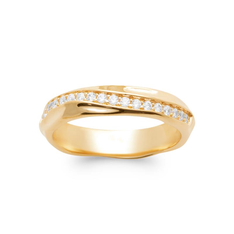 Coque de Nacre Bague plaqué or 2971210