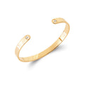 Coque de Nacre Bracelet jonc plaqué or 974298