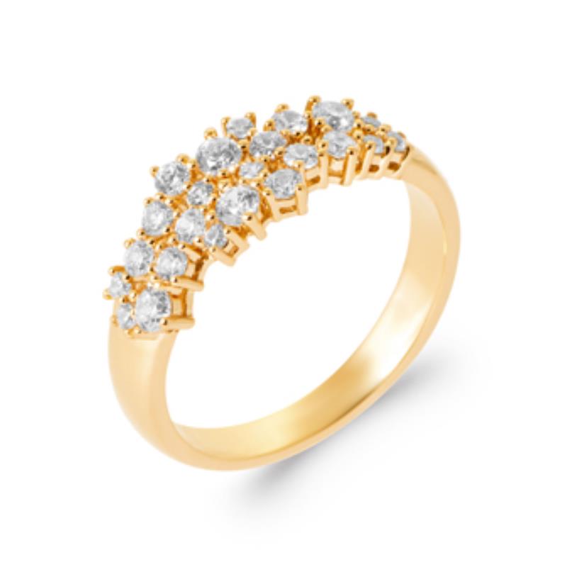 Coque de Nacre Bague plaqué or 2986510