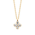 Coque de Nacre Collier plaqué or 974429