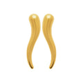 Coque de Nacre Boucles d'oreilles acier doré 3117709