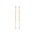 Coque de Nacre Boucles d'oreilles plaqué or 23044110