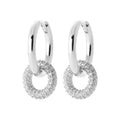 Coque de Nacre Créoles argent 1662710
