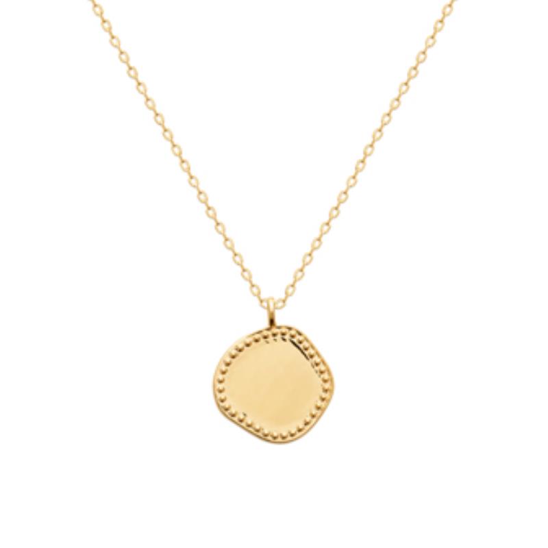 Coque de Nacre Médaille plaqué or 2781800