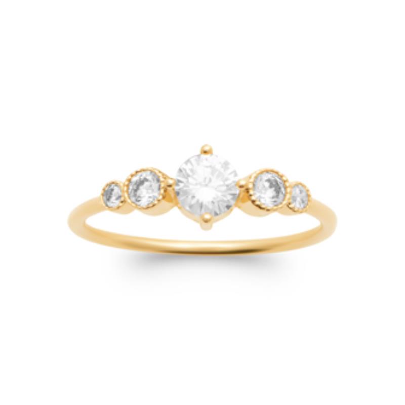 Coque de Nacre Bague plaqué or 2987210