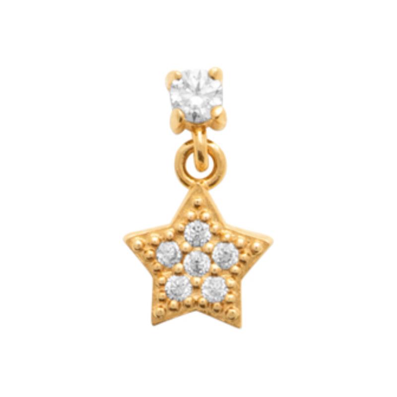 Coque de Nacre Piercing plaqué or 23067310
