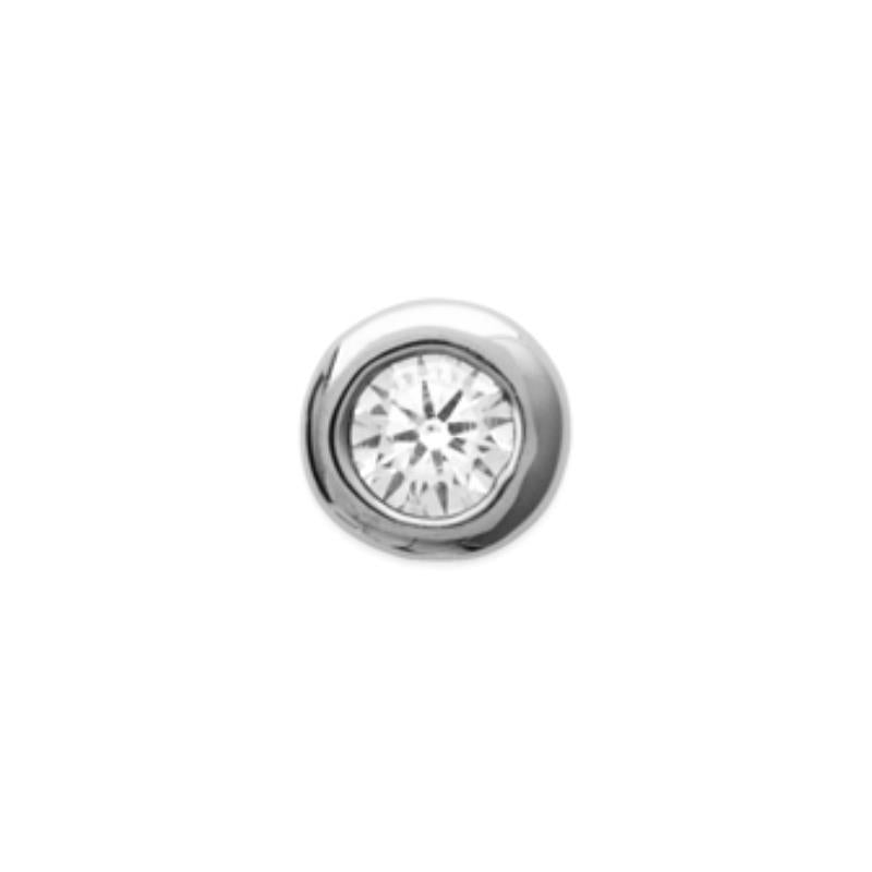 Coque de Nacre Boucle d'oreille à l'unité argent 15115102U