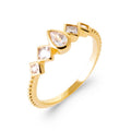 Coque de Nacre Bague plaqué or 2933210