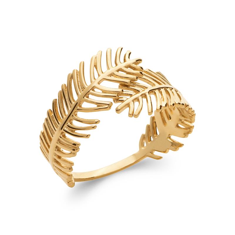Coque de Nacre Bague plaqué or 2901900