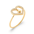 Coque de Nacre Bague plaqué or 2991710