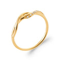 Coque de Nacre Bague plaqué or 2991110