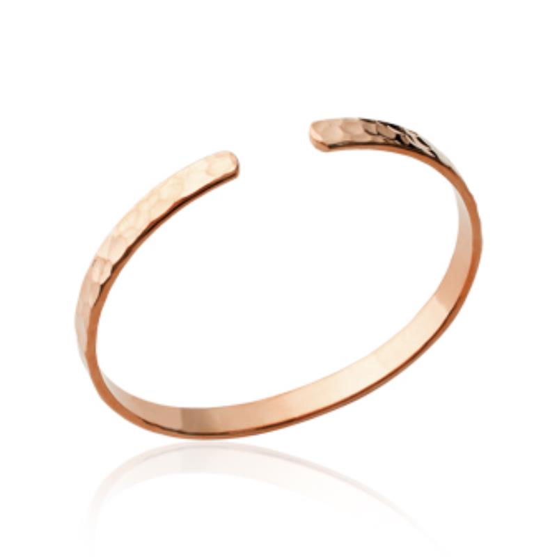 Coque de Nacre Bracelet jonc plaqué or rose 929419