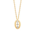 Coque de Nacre Collier plaqué or 974436