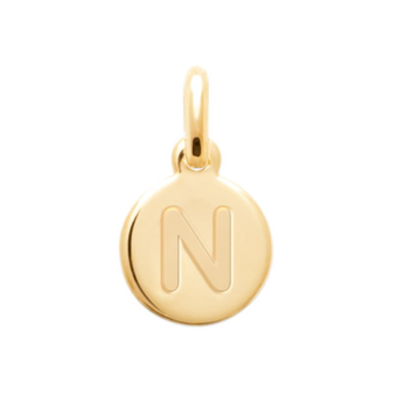 Coque de Nacre Pendentif initiale plaqué or 2775714