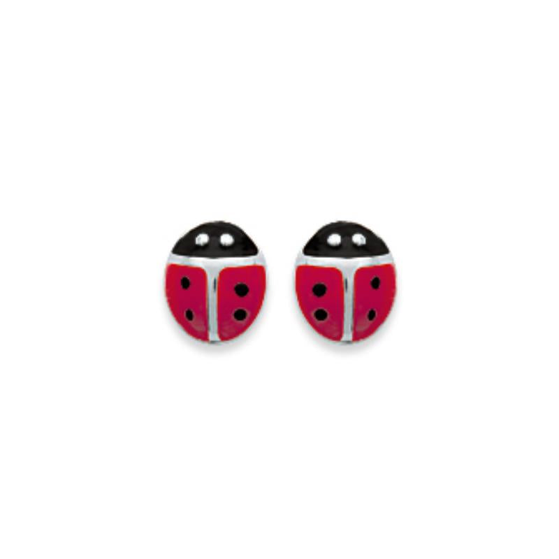 Coque de Nacre Puces d'oreilles argent 142969