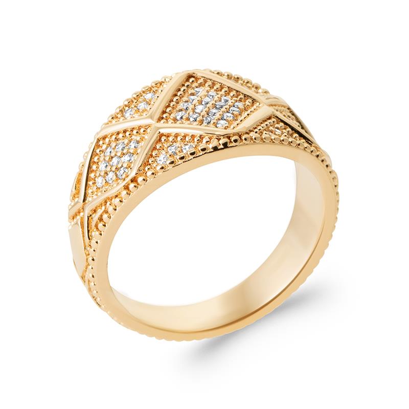Coque de Nacre Bague plaqué or 2948310