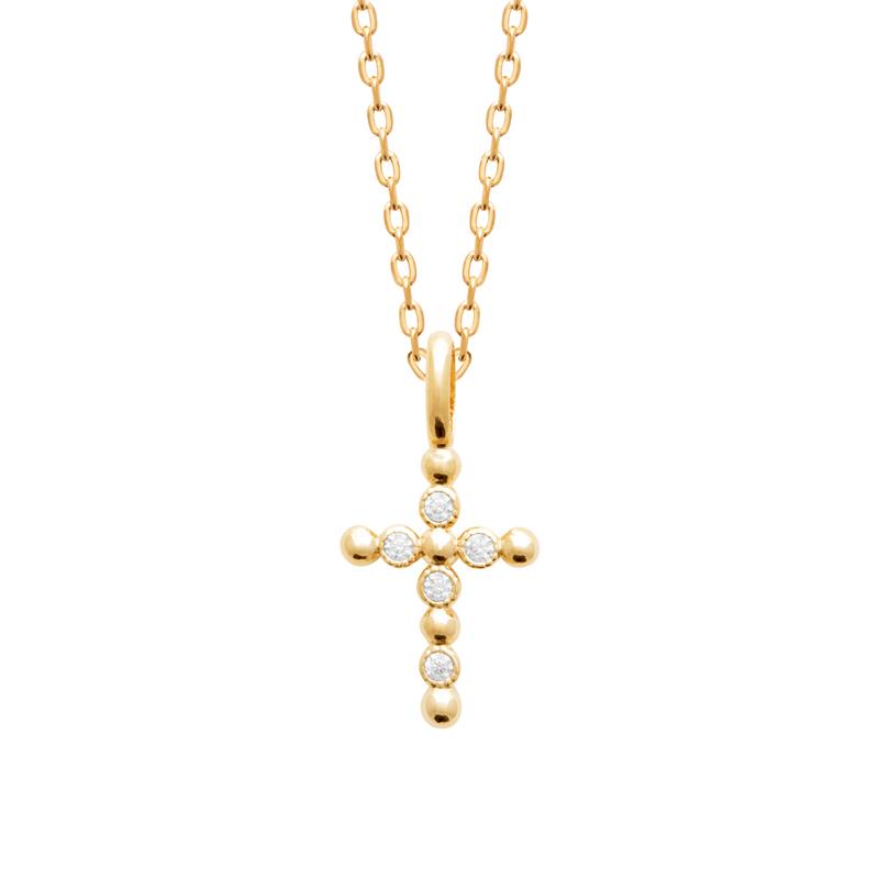 Coque de Nacre Collier plaqué or 973950