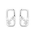 Coque de Nacre Puces d'oreilles argent 13052710