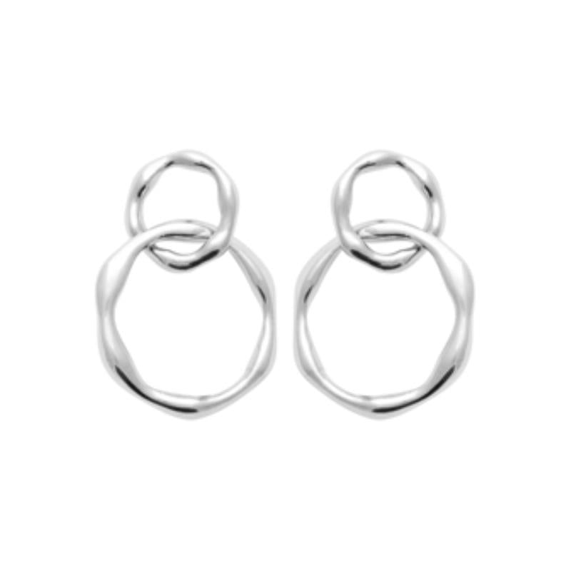 Coque de Nacre Boucles d'oreilles pendantes argent 73009300