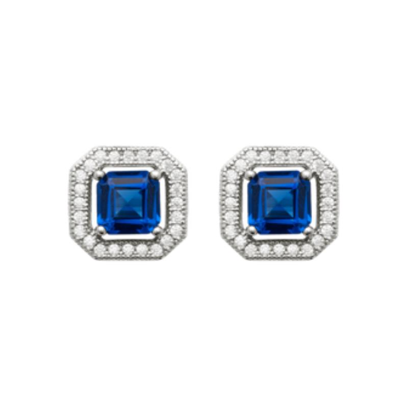 Coque de Nacre Puces d'oreilles argent 13006640