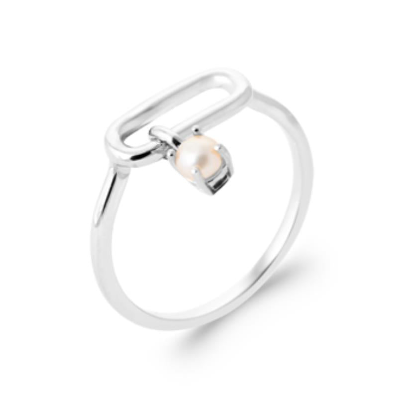 Coque de Nacre Bague argent 1985110