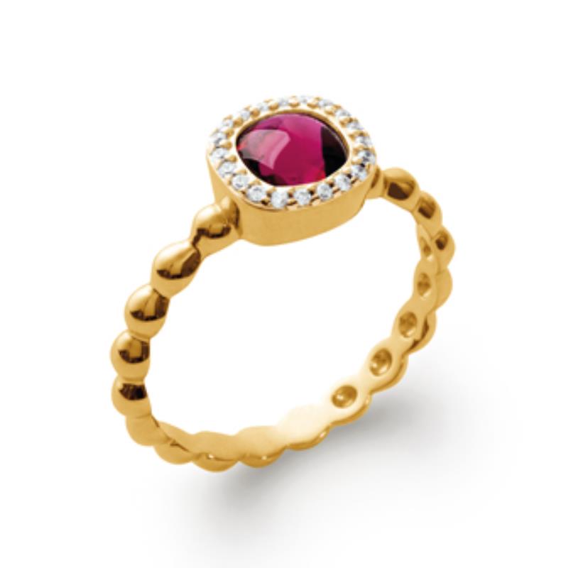 Coque de Nacre Bague plaqué or 2270420