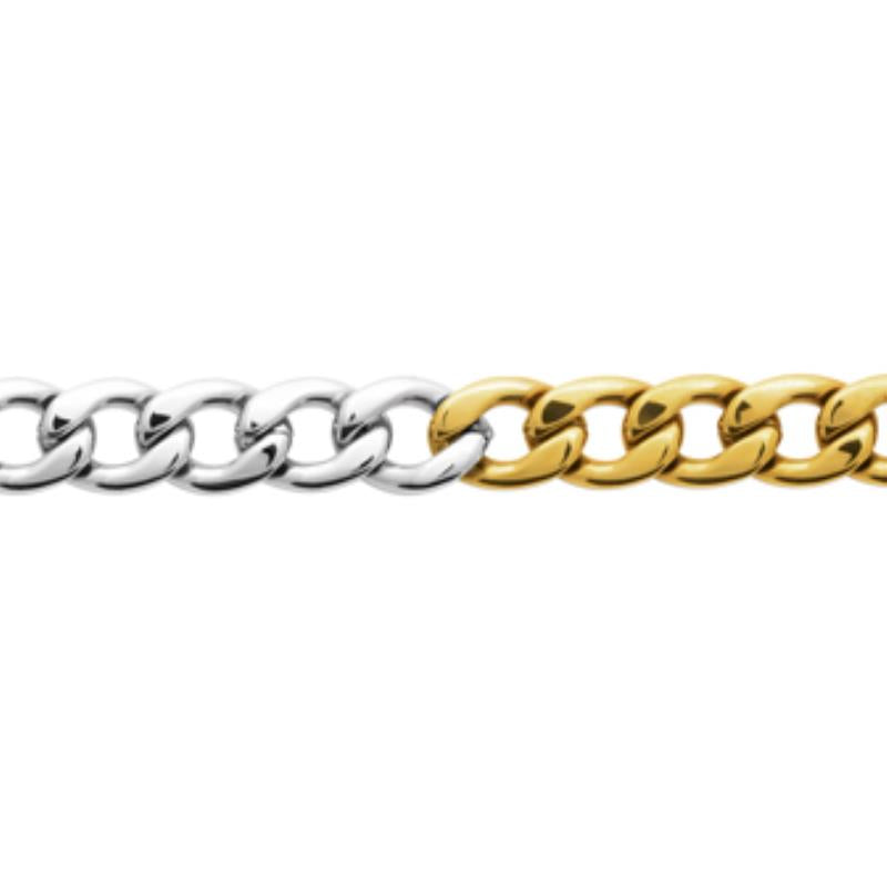 Coque de Nacre Bracelet acier doré 312186