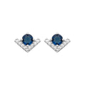 Coque de Nacre Puces d'oreilles argent 13055340