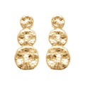 Coque de Nacre Puces d'oreilles plaqué or 23036400