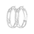 Coque de Nacre Créoles argent 7633500