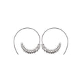 Coque de Nacre Créoles argent 7626000
