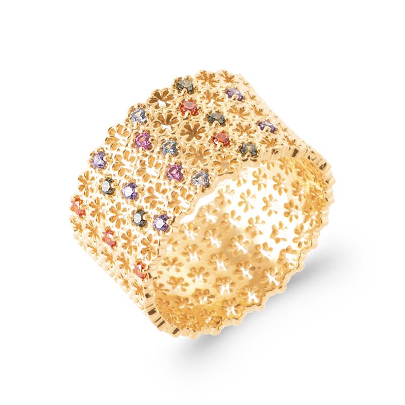Coque de Nacre Bague plaqué or 20006705