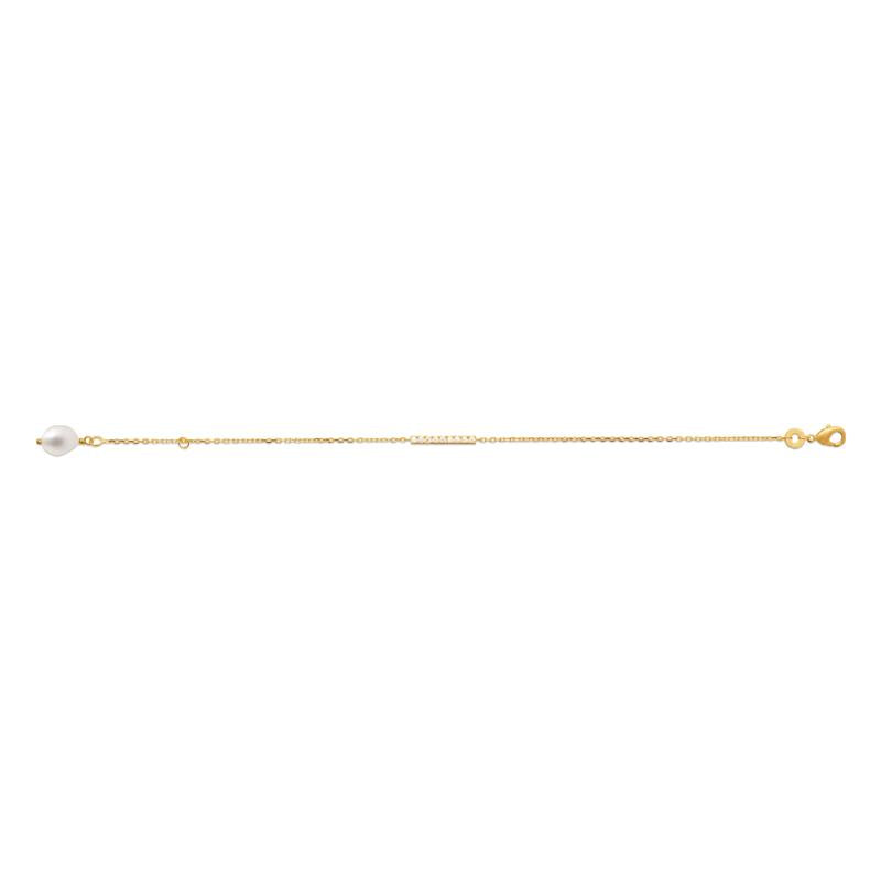 Coque de Nacre Collier plaqué or 973606