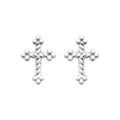 Coque de Nacre Puces d'oreilles argent 73063000