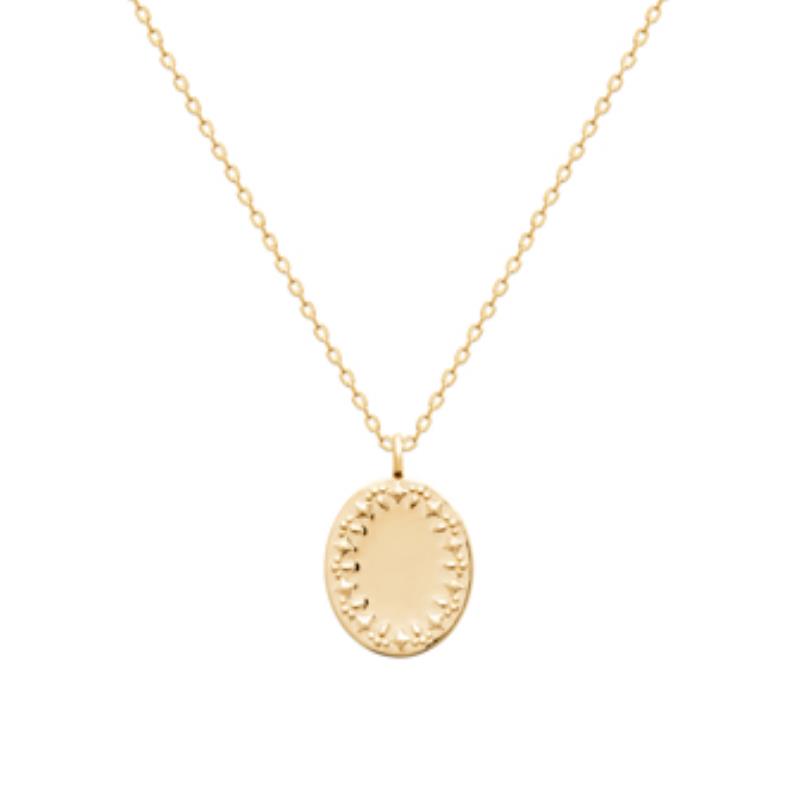 Coque de Nacre Médaille plaqué or 2783500