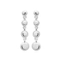 Coque de Nacre Boucles d'oreilles pendantes argent 73077000