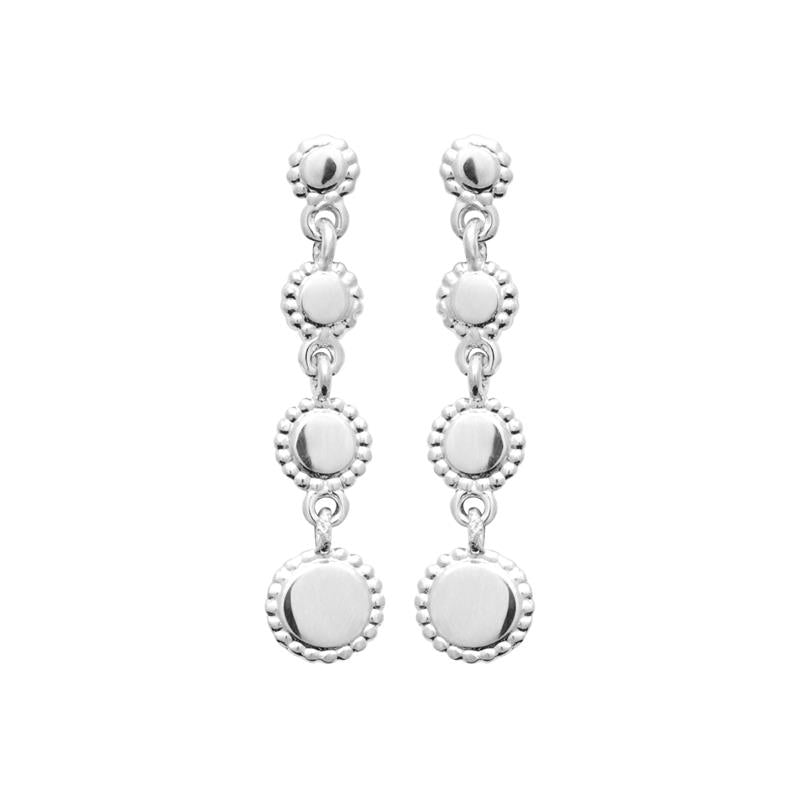 Coque de Nacre Boucles d'oreilles pendantes argent 73077000