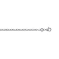 Coque de Nacre Chaîne maille figaro argent 732050