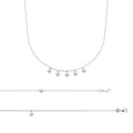 Coque de Nacre Collier argent 873549