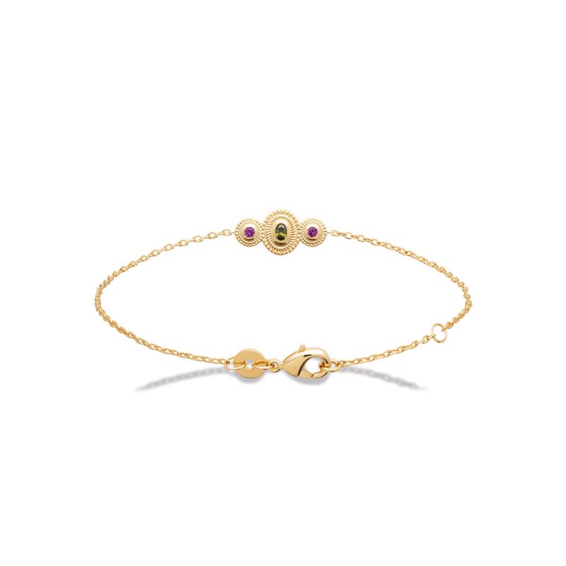 Coque de Nacre Bracelet plaqué or 973938