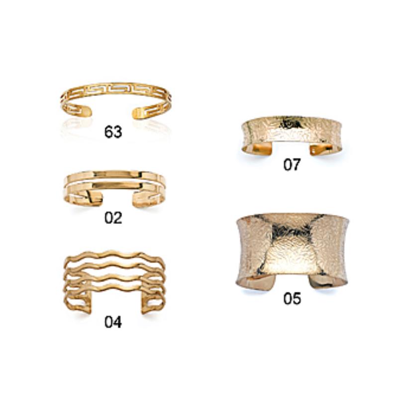 Coque de Nacre Bracelet jonc plaqué or 920104