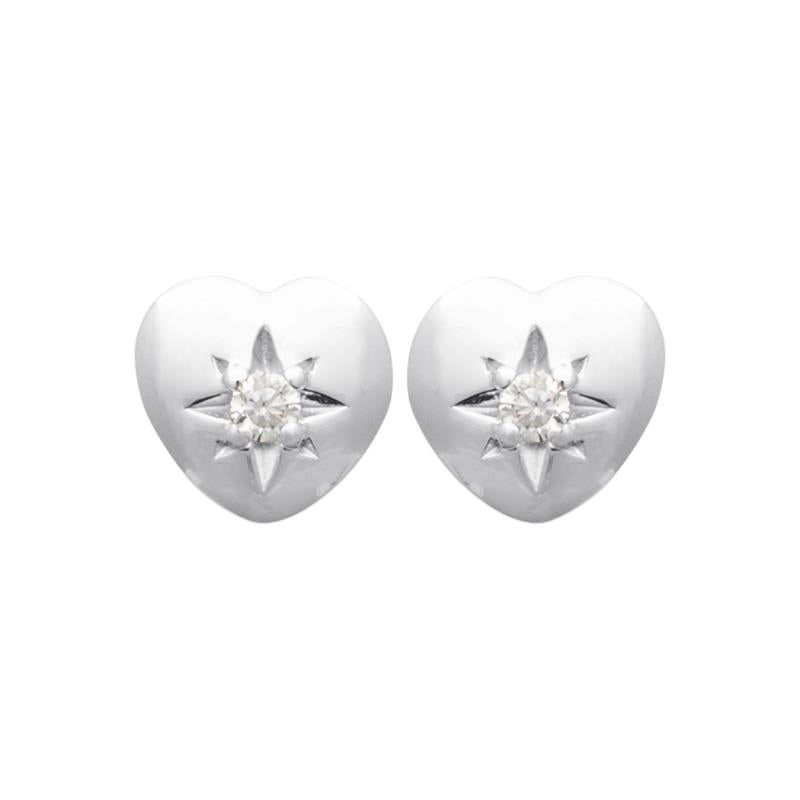 Coque de Nacre Puces d'oreilles argent 13007310