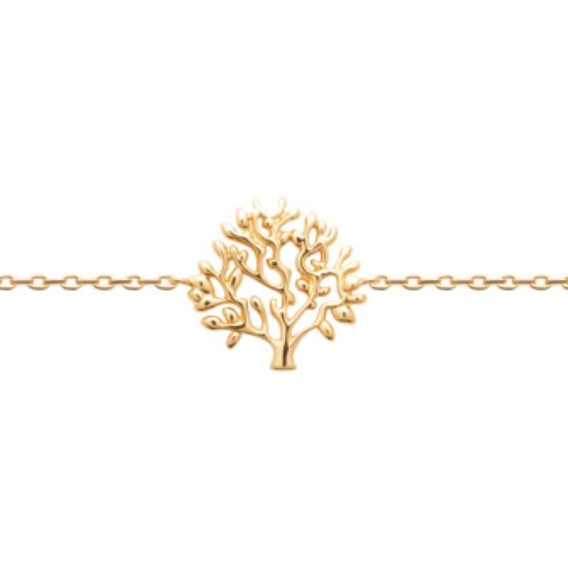 Coque de Nacre Bracelet plaqué or 921434