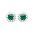 Coque de Nacre Puces d'oreilles argent 13042250