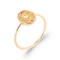 Coque de Nacre Bague plaqué or 20018605