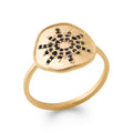 Coque de Nacre Bague plaqué or 2281307