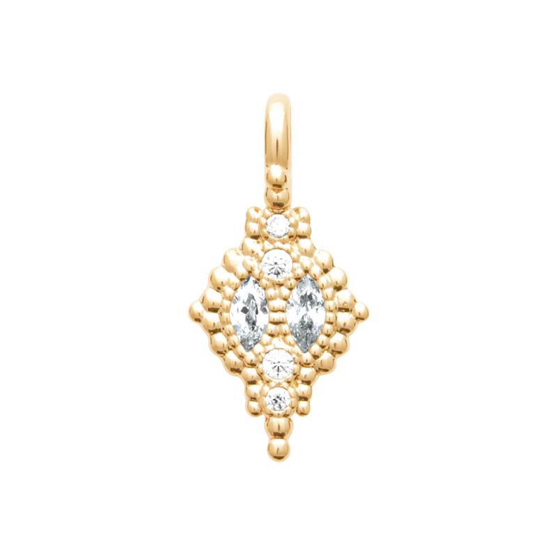 Coque de Nacre Pendentif plaqué or 2784610