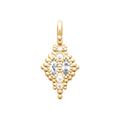 Coque de Nacre Pendentif plaqué or 2784610
